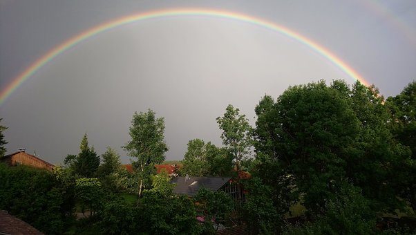 beautiful rainbow